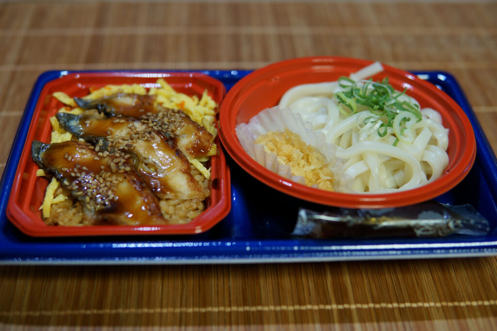 うなぎごはん・うどんセット