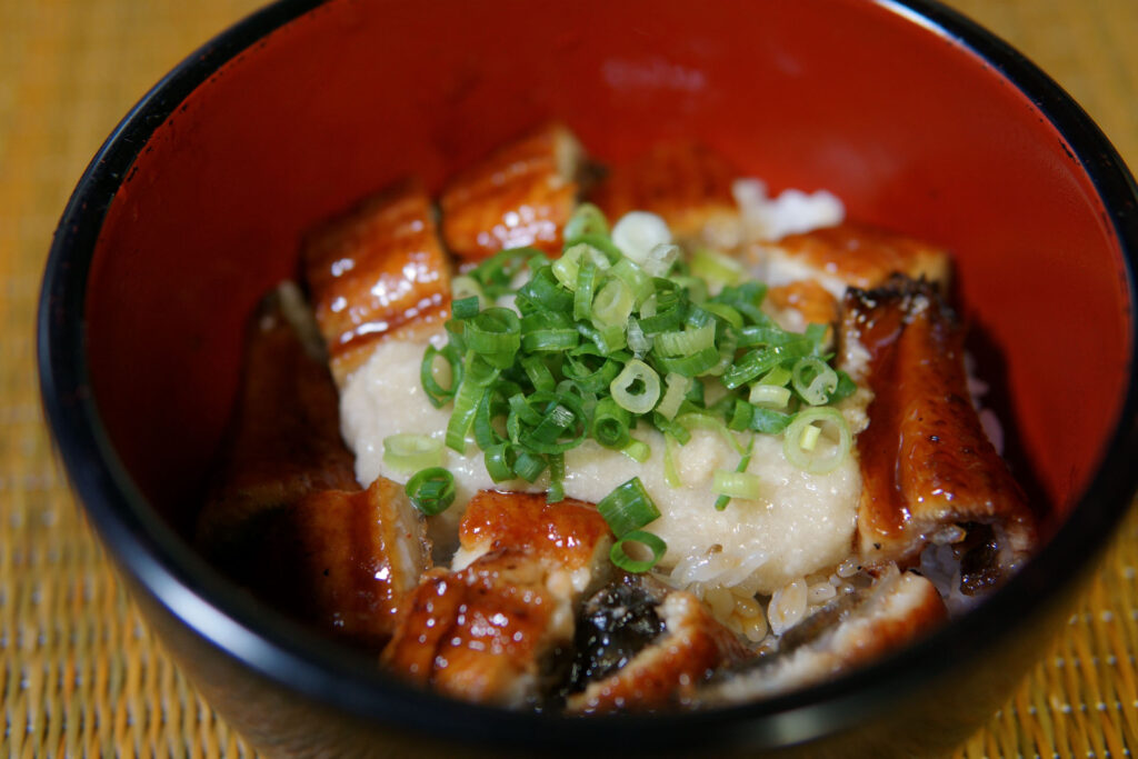 うなとろ丼