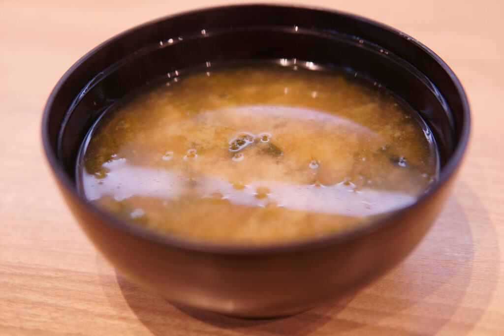 あおさの味噌汁