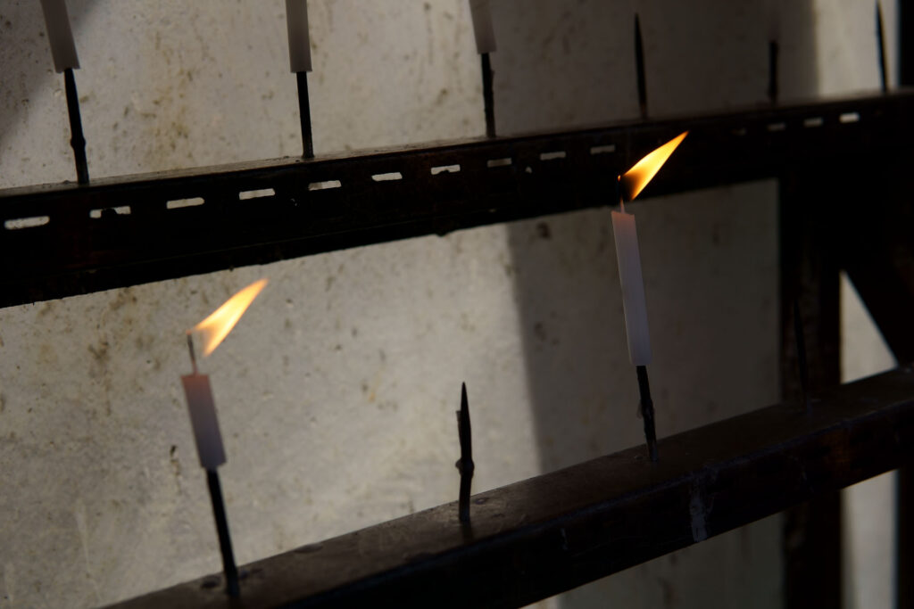 献灯台（蝋燭）