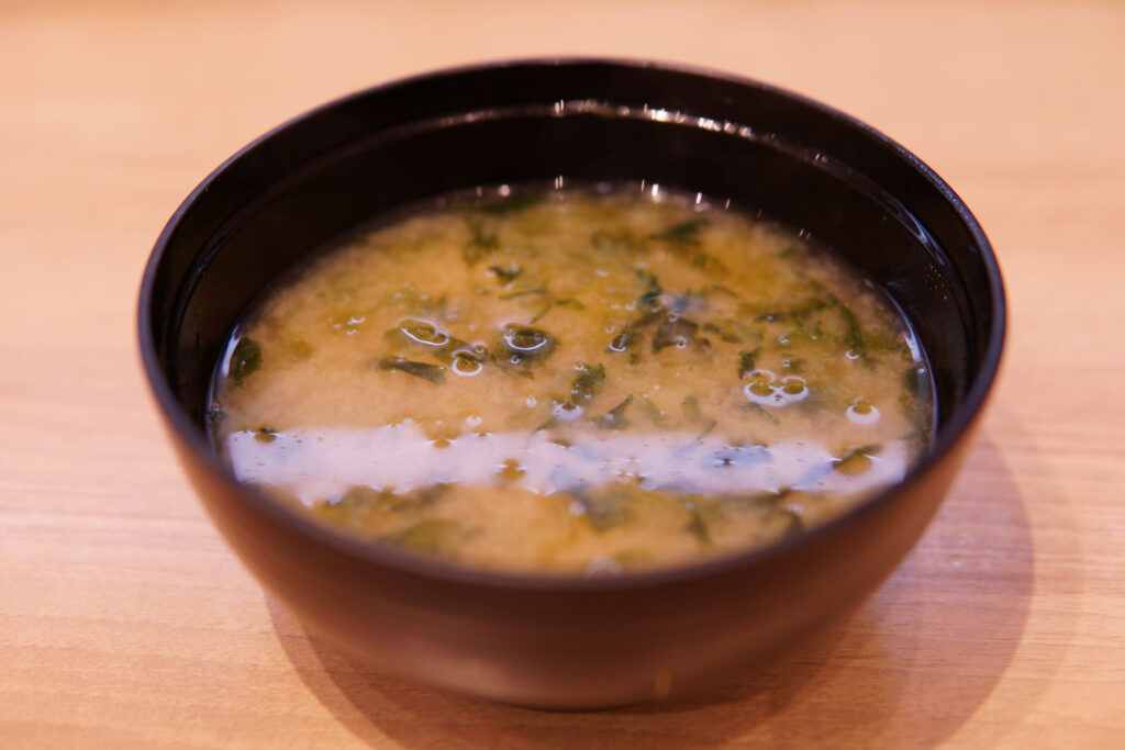 あおさの味噌汁