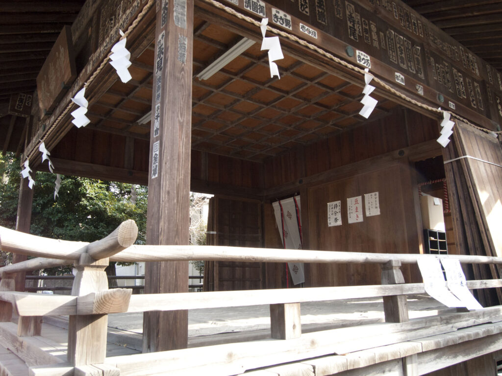 千住神社 舞殿