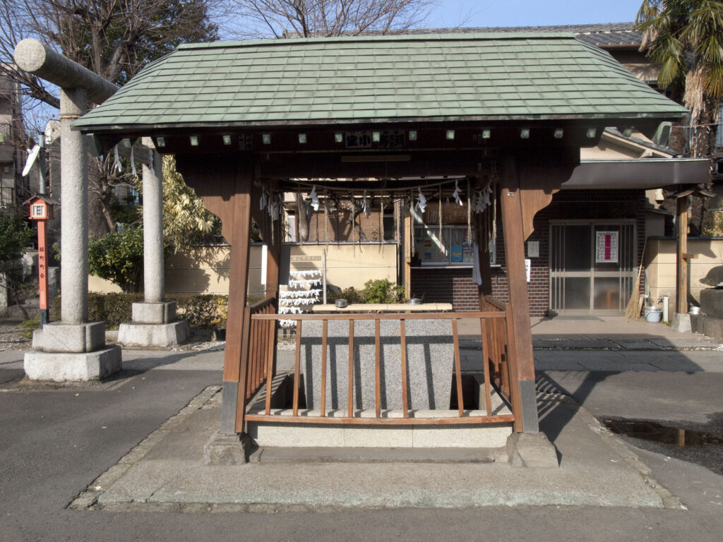 千住神社 手水舎