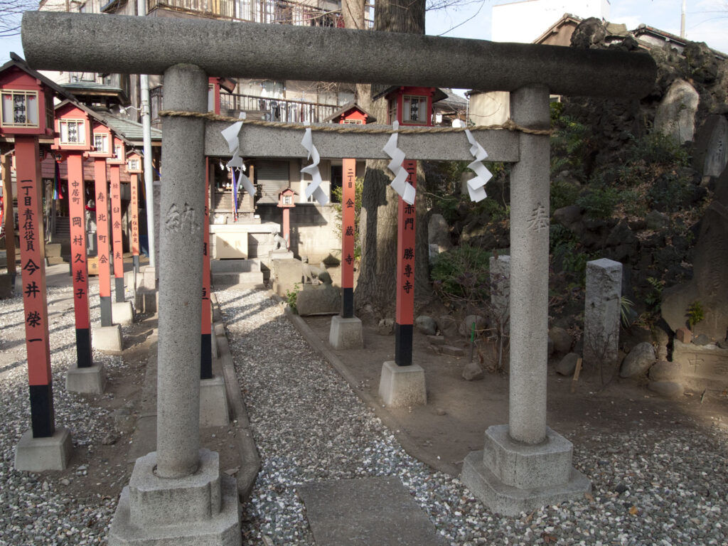 千住神社 鳥居