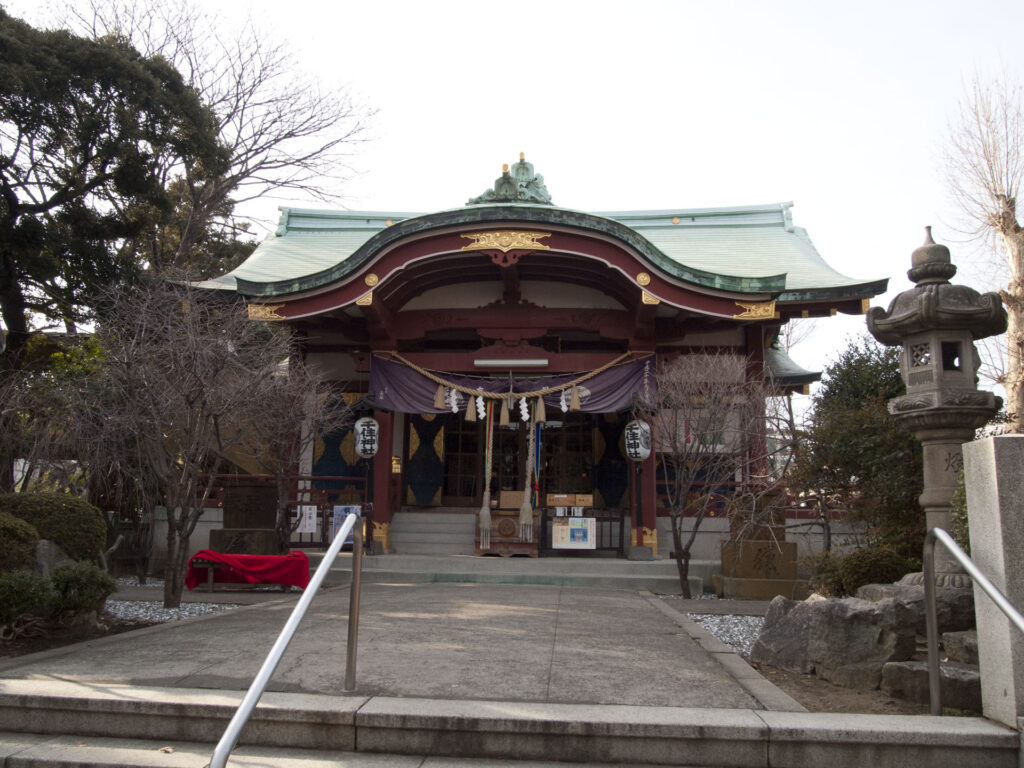 千住神社 拝殿