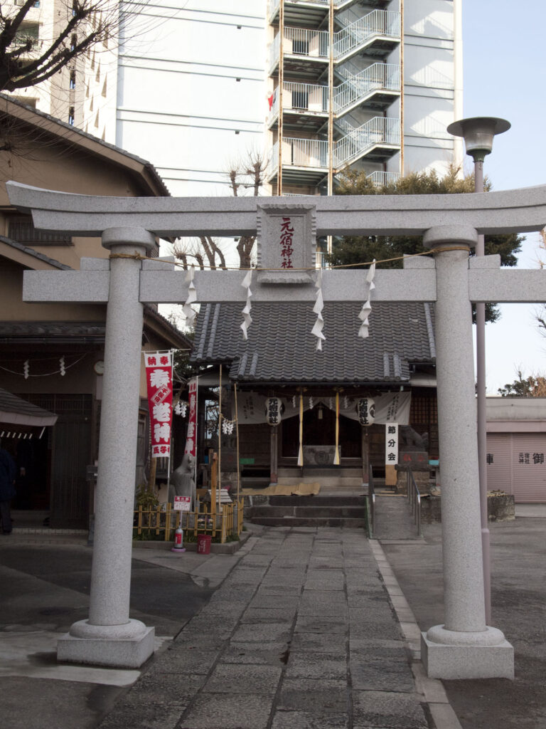 元宿神社 鳥居