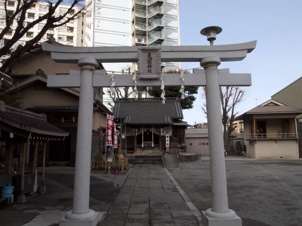 元宿神社 鳥居