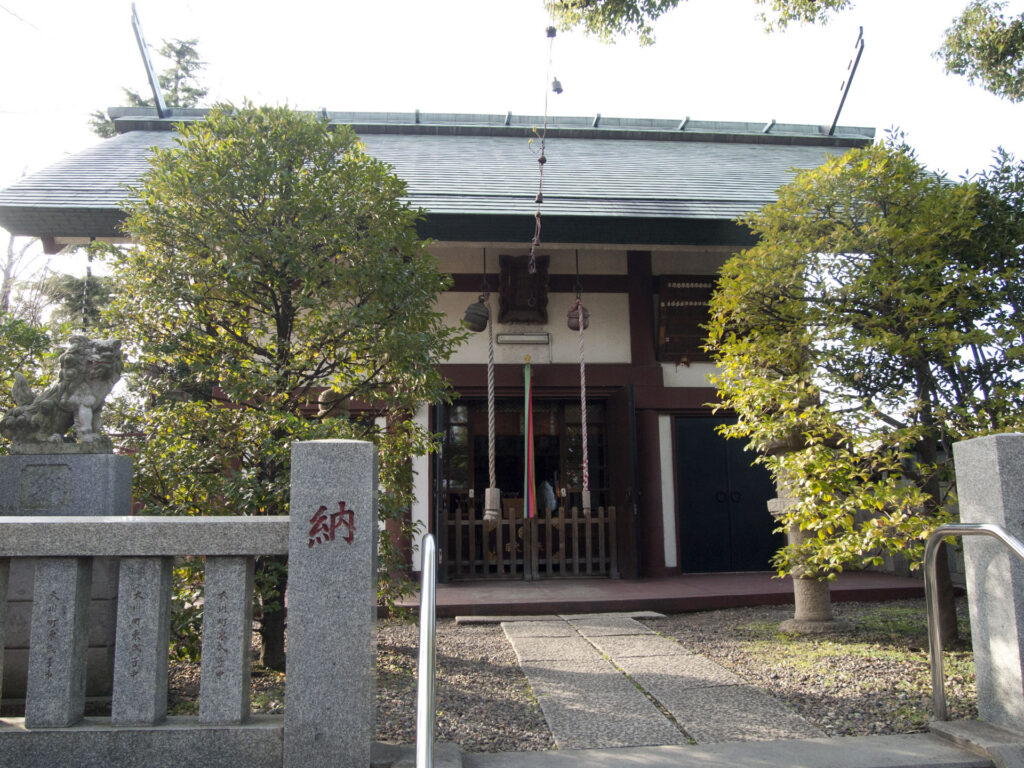 大川町氷川神社 拝殿