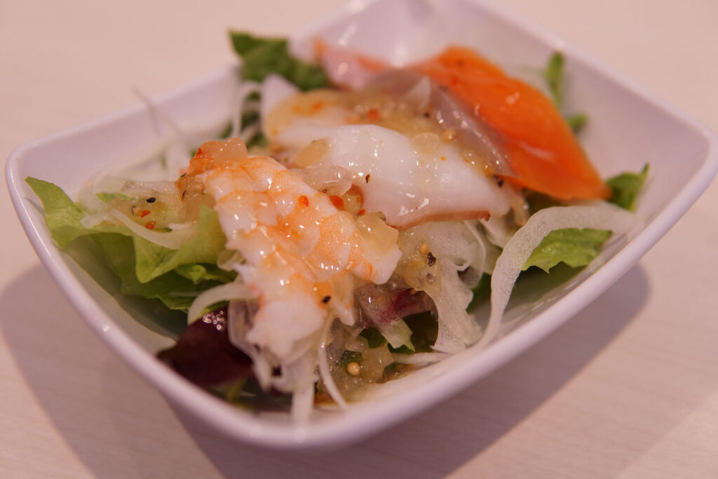 海鮮カルパッチョ