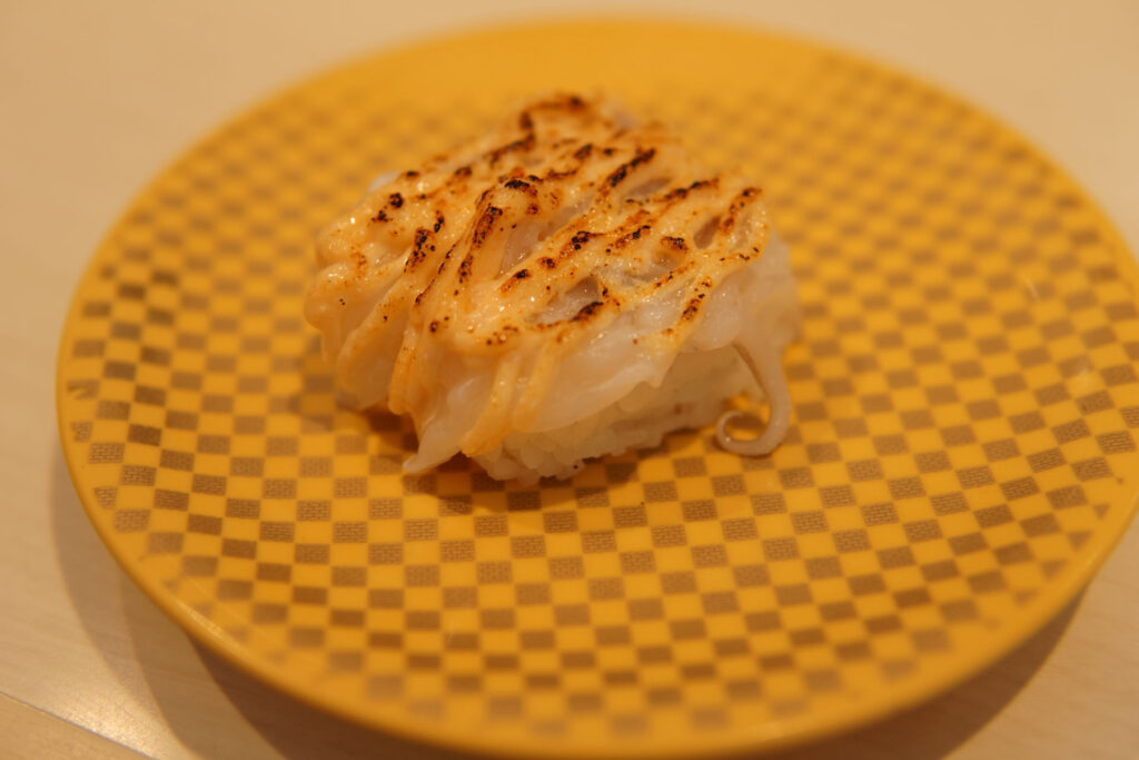 やりいかゲソ明太マヨ炙り