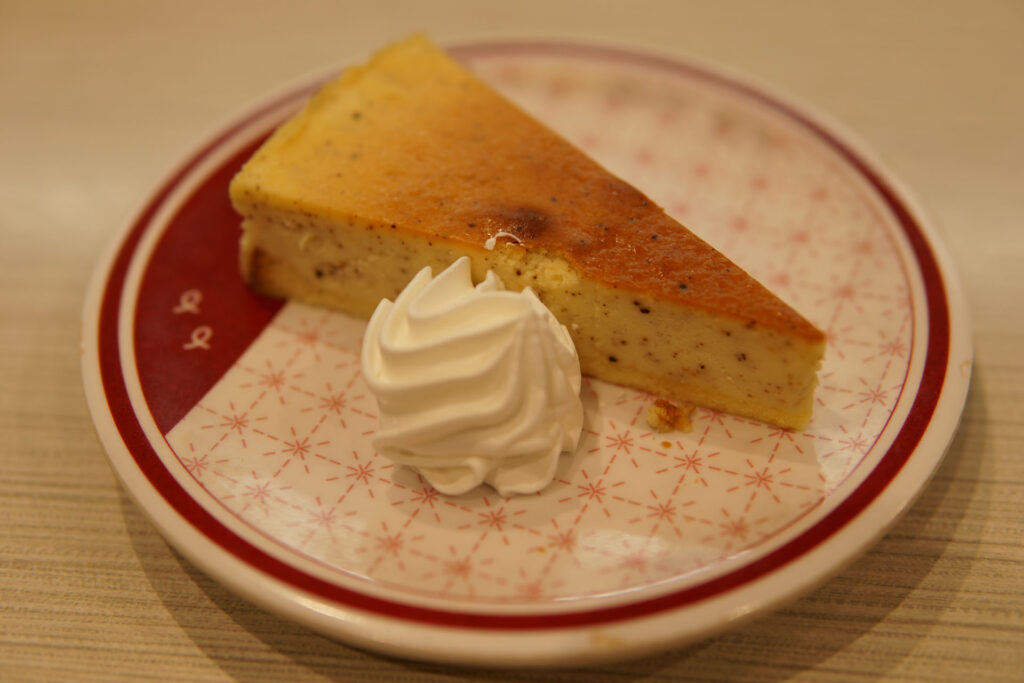 アールグレイのベイクドチーズケーキ