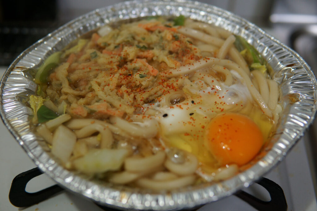 鍋焼 天ぷらうどん