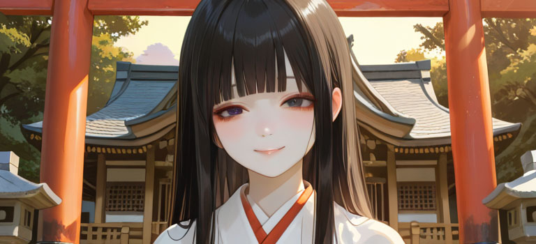 【PixAI】一陽来復 - 巫女の日常 -