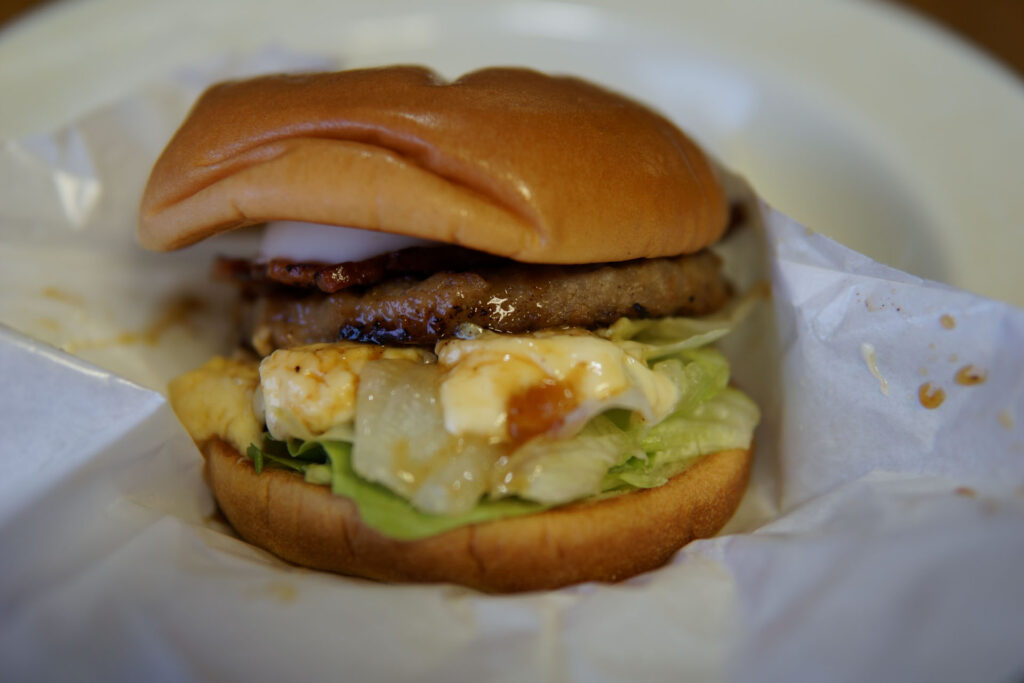 とろったまベーコン テリヤキバーガー