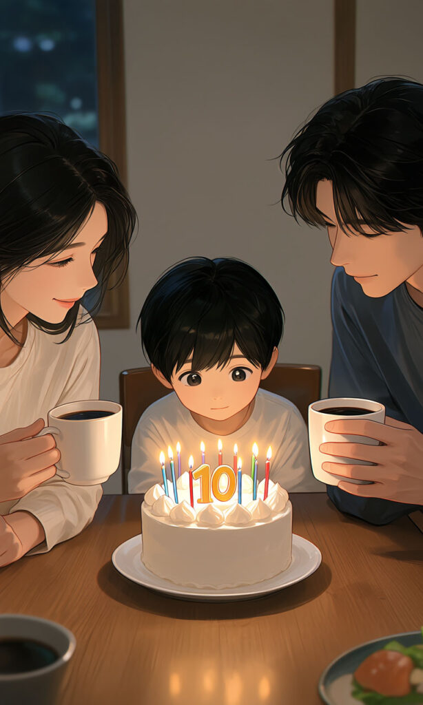 【PixAI】Warmth of Candlelight and Family