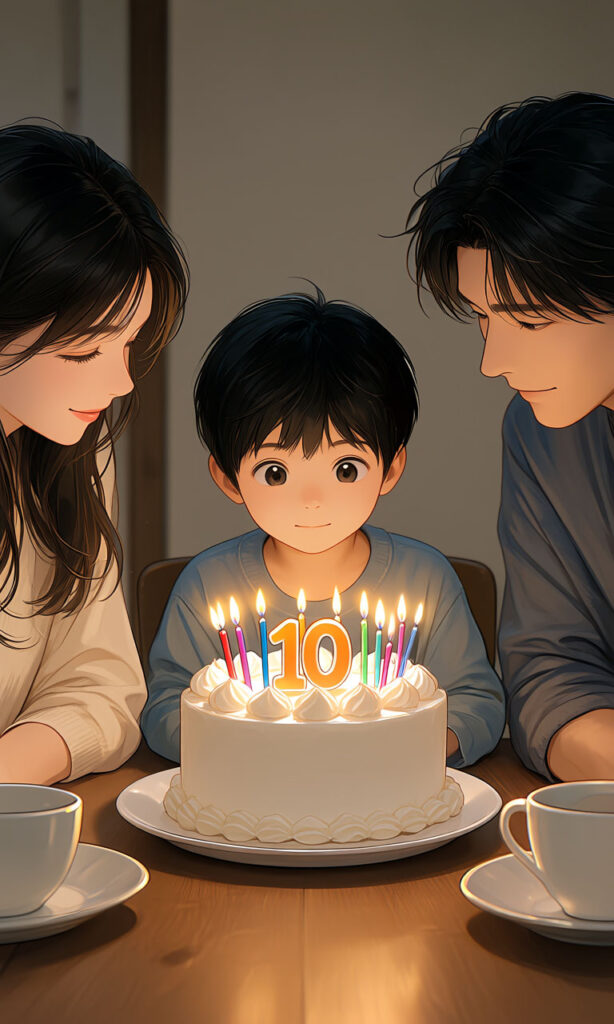 【PixAI】Warmth of Candlelight and Family