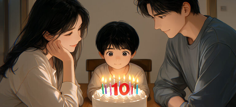 【PixAI】Warmth of Candlelight and Family