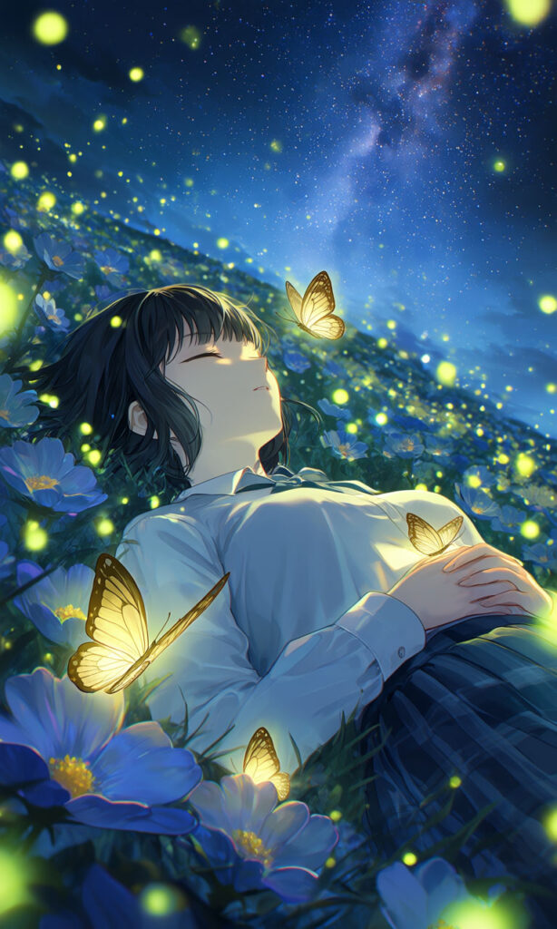 The Giant Girl and the Creatures — The Sleeping Girl