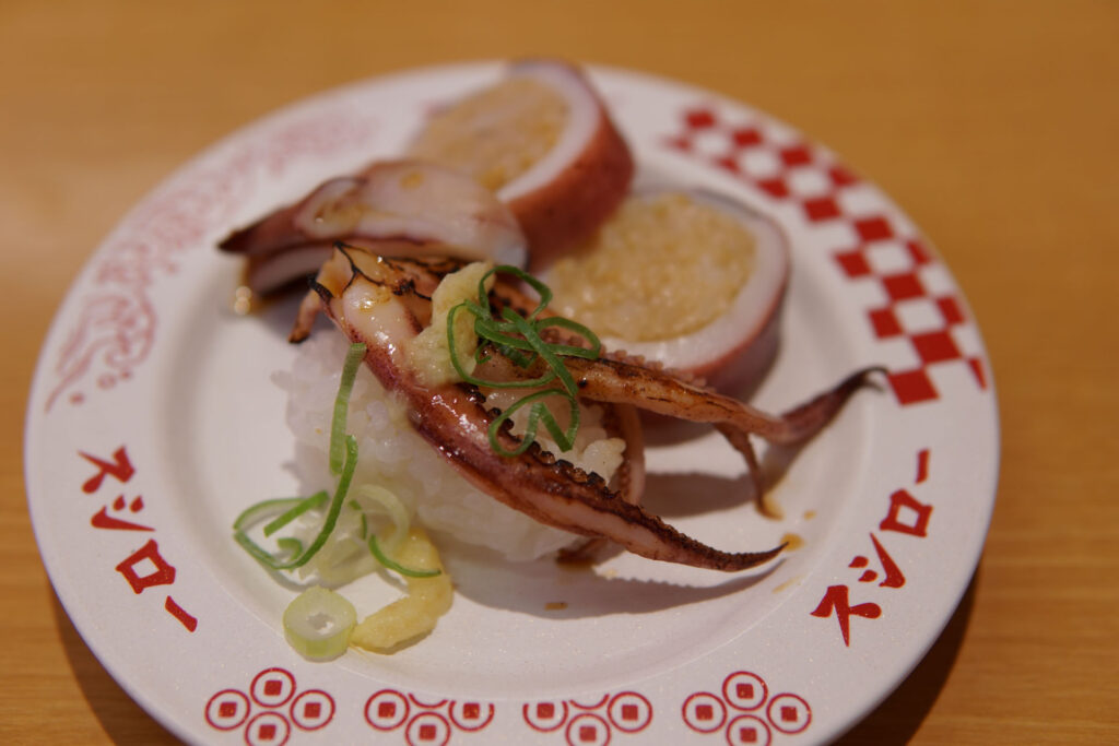 いか飯風すしとゲソにぎり