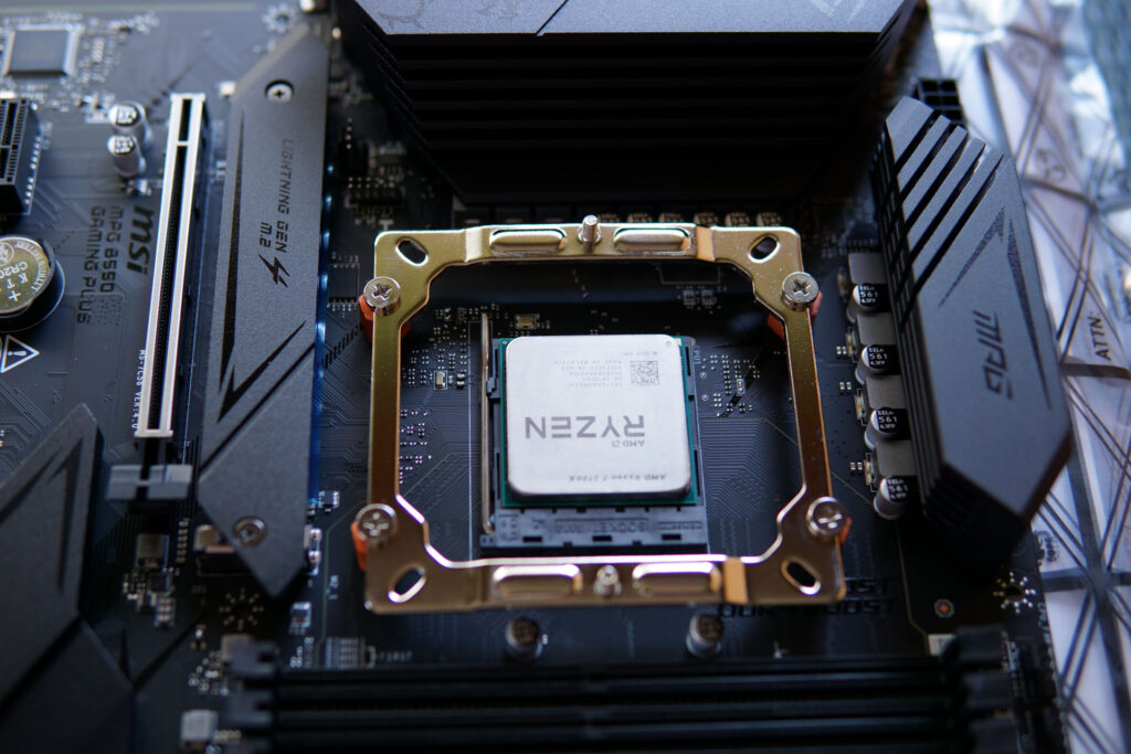 MPG B550 GAMING PLUS と Ryzen 7 2700X