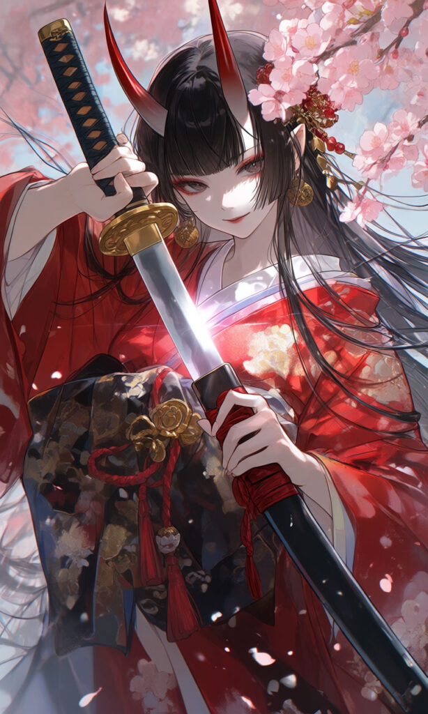 水彩風厚塗り