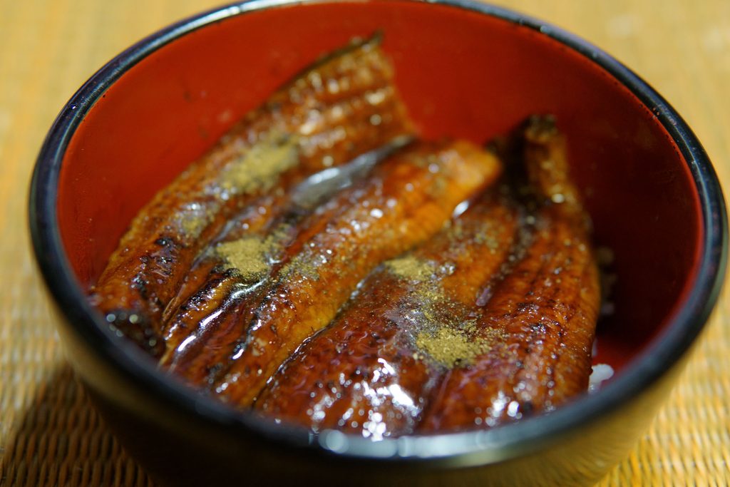 うな丼にしてみた