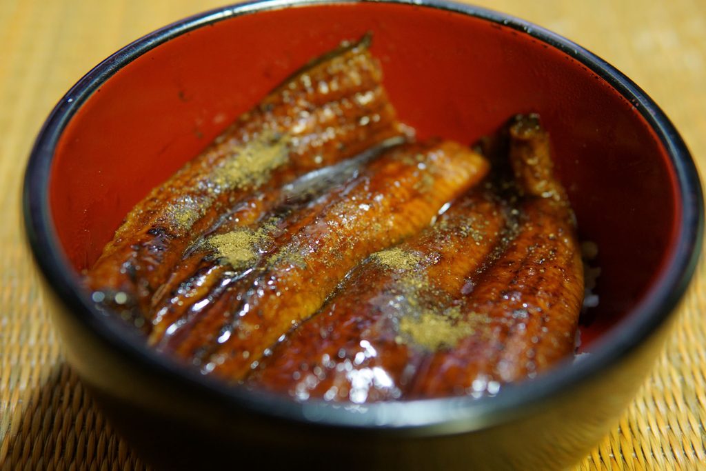 うな丼にしてみた