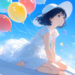 【PixAI】Paper Airplane - A Girl’s Dream -